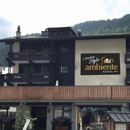 Ambiente Mountain Style Hotel Saas-Fee Bagian luar foto