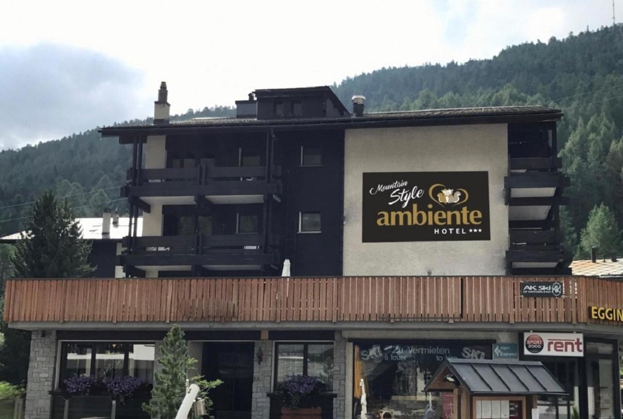 Ambiente Mountain Style Hotel Saas-Fee Bagian luar foto